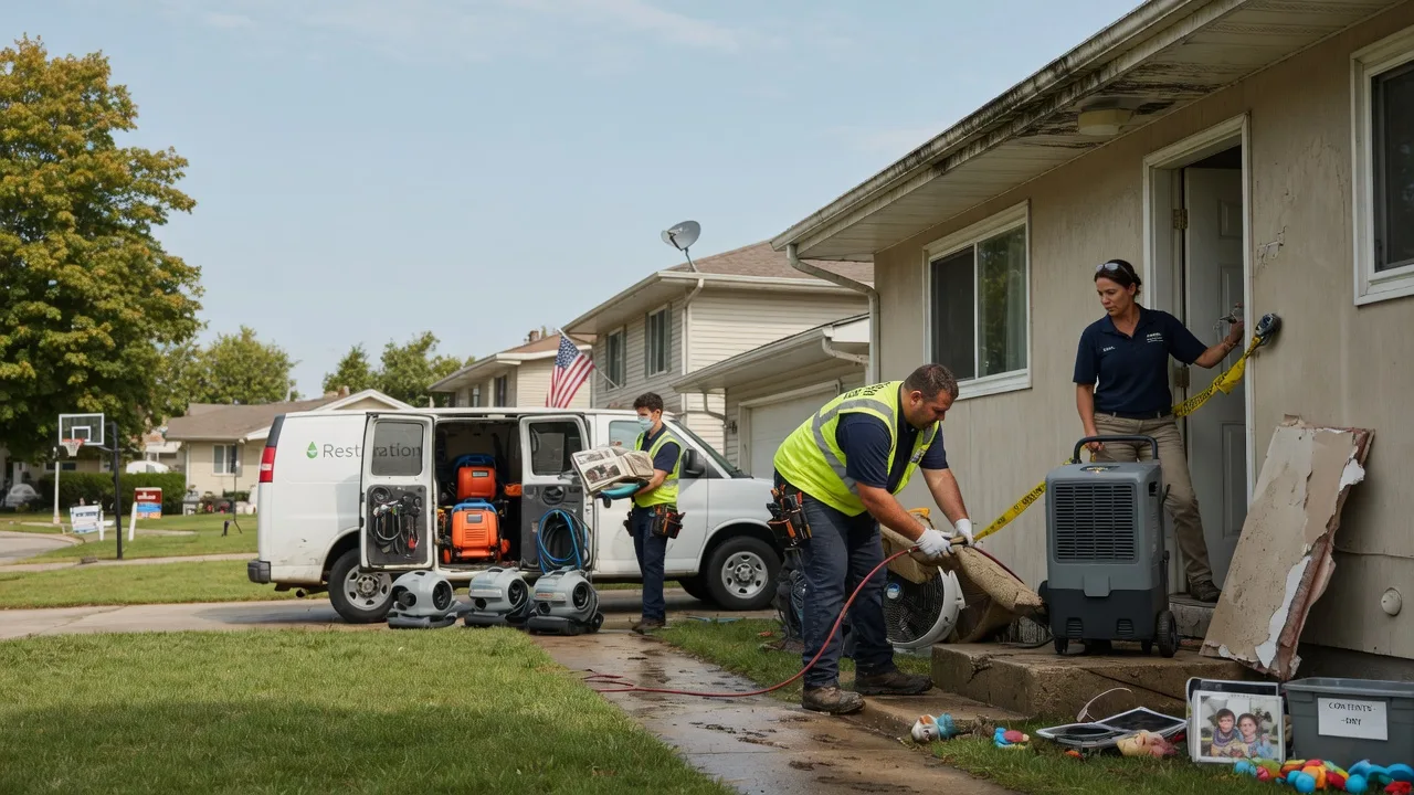 Water Damage Restoration in Delafield, WI near me